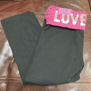 Pink Yoga Crop Legging